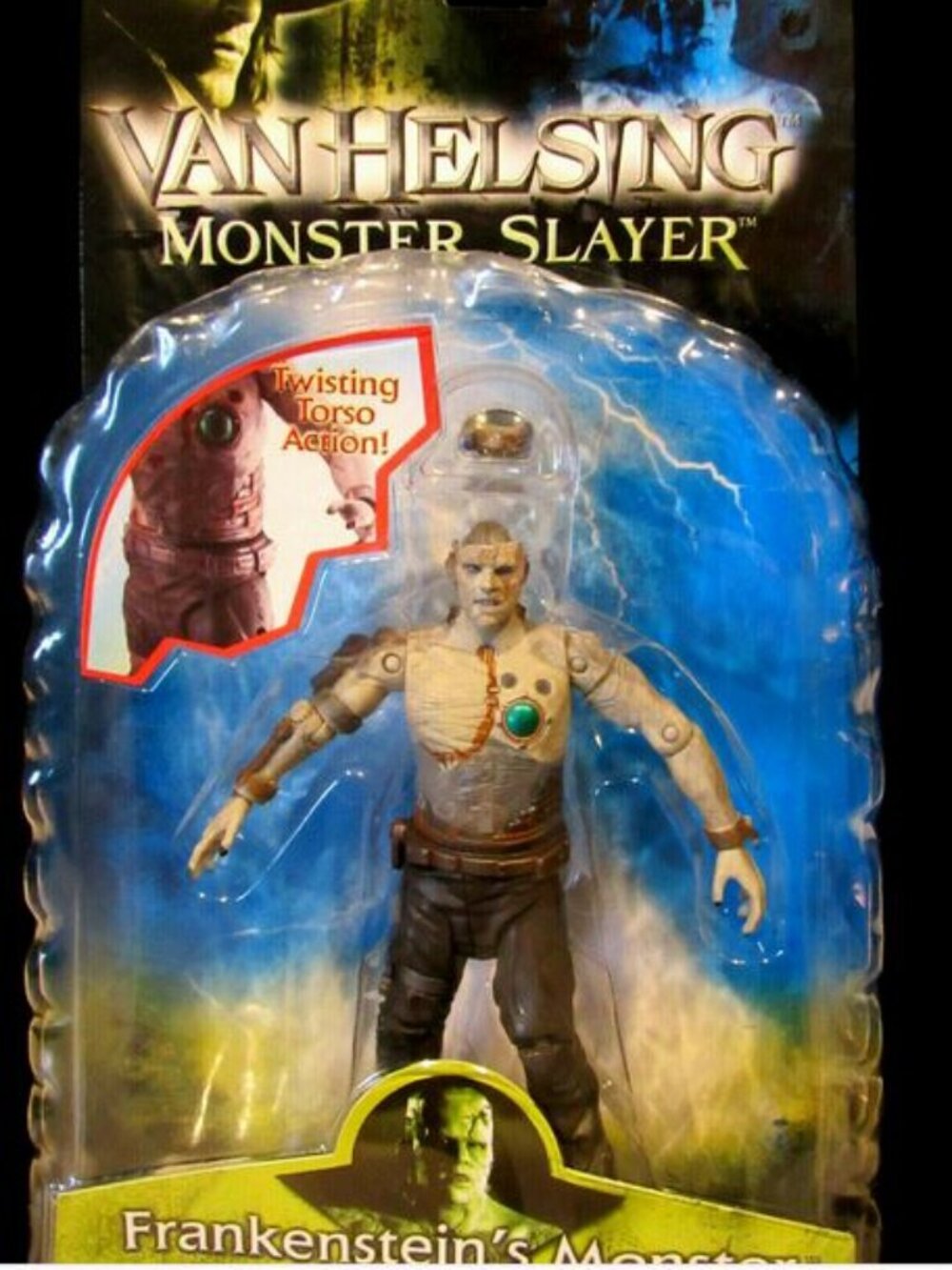 Van Helsing Monster Slayer Frankenstein's Monster 2004 Revealing Brain New NOS